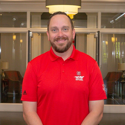 Daniel Spurling, owner and master club fitter at Top Shelf Golf